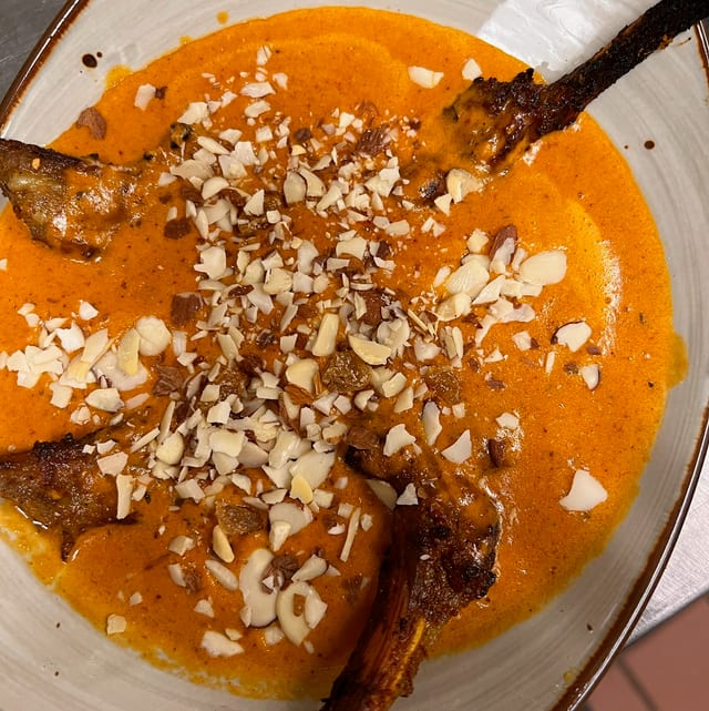 Lamb Rack Korma.