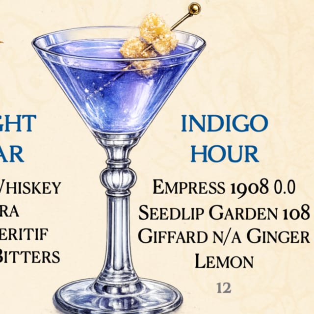 Indigo Hour.